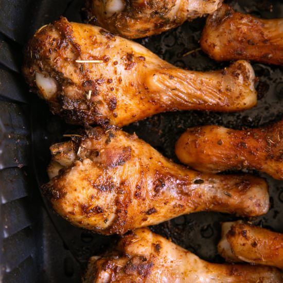 Air Fryer Chicken Legs - Recipe photo by theforkedspoon