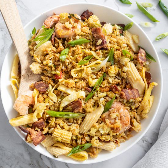 Singapore Fried Rice - Recipe photo by ThePypersKitchen