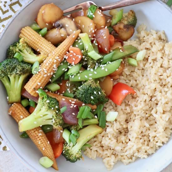 Stir Fry Vegetables - Recipe photo by Bowls Are The New Plates