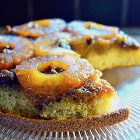 Chiffon Upside Down Cake - Recipe photo by Kitchengetaway