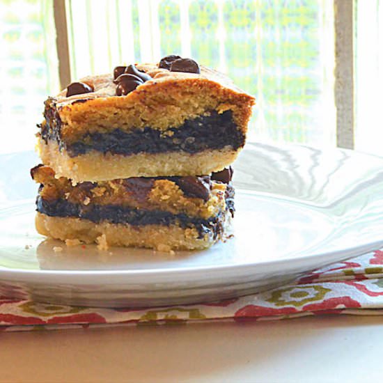 Triple Layer Cookie Bar - Recipe photo by Kitchengetaway