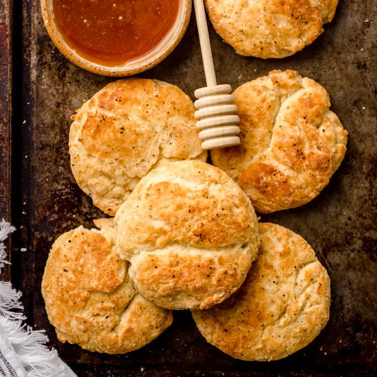 homemade buttermilk biscuits - Recipe photo by freshaprilflours