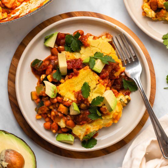 Vegan Tamale Pie - Recipe photo by from my bowl