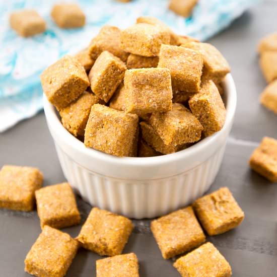 Pumpkin Banana Dog Treats - Recipe photo by browniebites