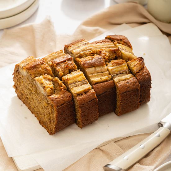Miso Banana Bread - Recipe photo by takestwoeggs