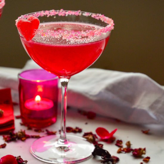 Mezcal Kiss - Recipe photo by thisishowicook