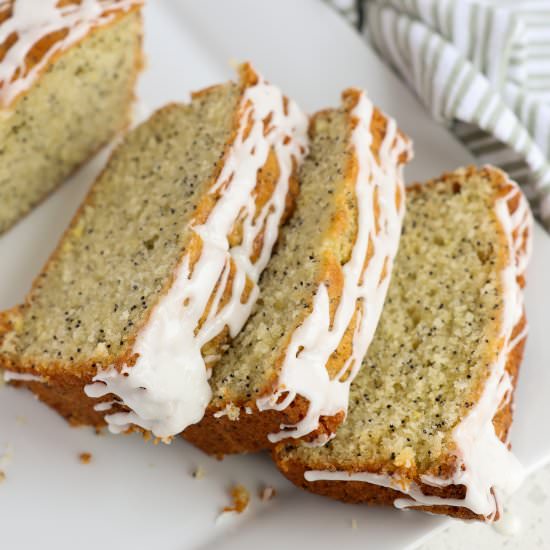 Lemon Poppy Seed Bread - Recipe photo by Small Town Woman