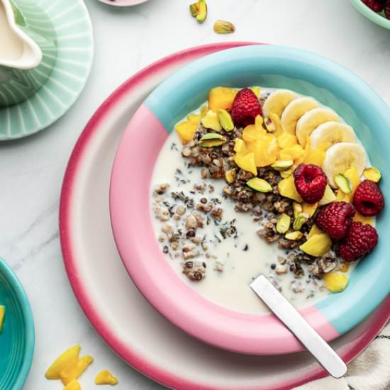 Gluten-Free Porridge - Recipe photo by cleanfooddirtygirl