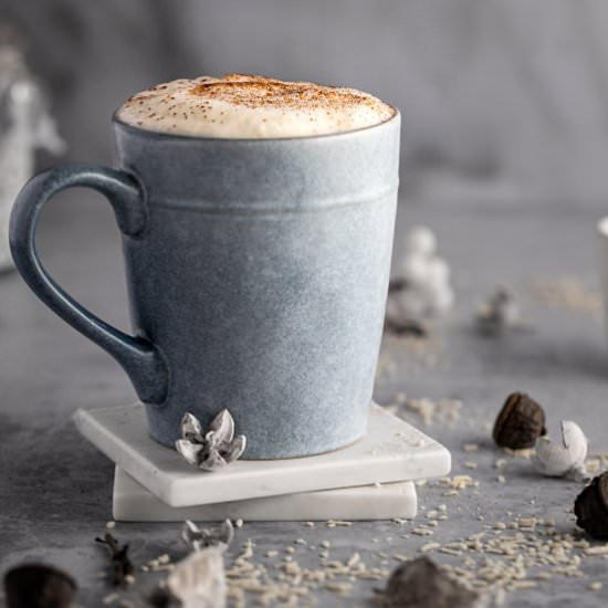 Coconut Milk Latte - Recipe photo by The Littlest Crumb