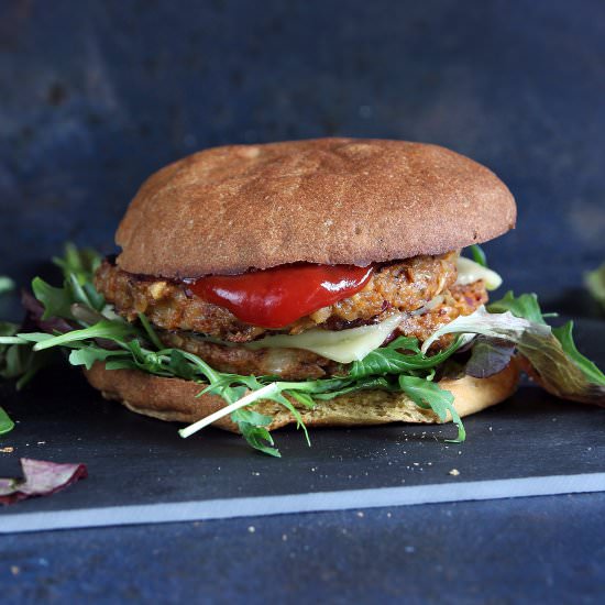 Veggie Burgers – gluten free - Recipe photo by glutenfreealchemist