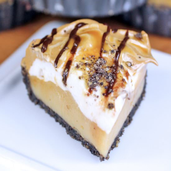 Caramel Macchiato Cream Pie - Recipe photo by GretchensBakery
