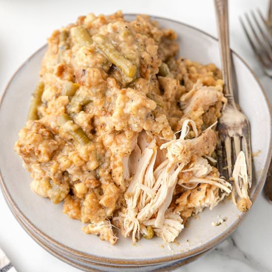 Crockpot Chicken and Stuffing - Recipe photo by bellyfull