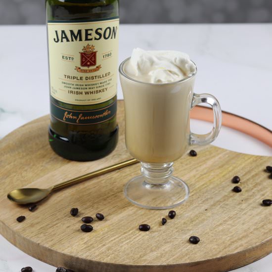 Irish Coffee with Whiskey - Recipe photo by simplesips