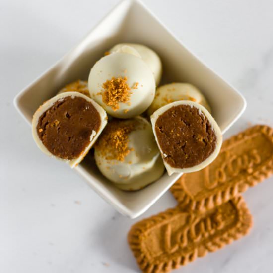 Easy Biscoff Truffles - Recipe photo by PastryWishes