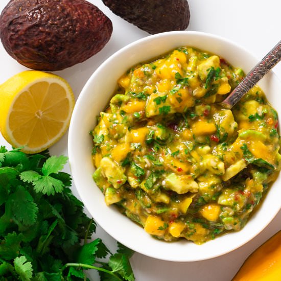 Mango Avocado Salsa - Recipe photo by bibleoftaste