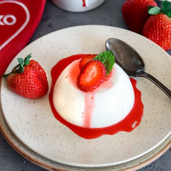 Coconut Panna Cotta - Recipe photo by ruchiskitchen