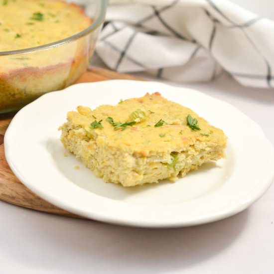 Keto Cornbread Dressing - Recipe photo by littlebitrecipes