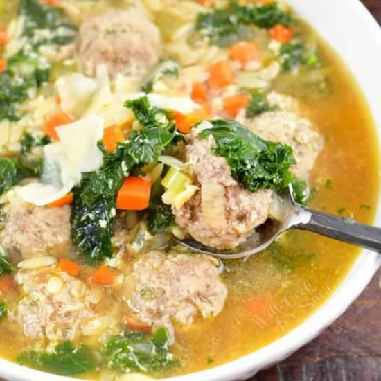 Italian Wedding Soup - Recipe photo by WillCookForSmiles