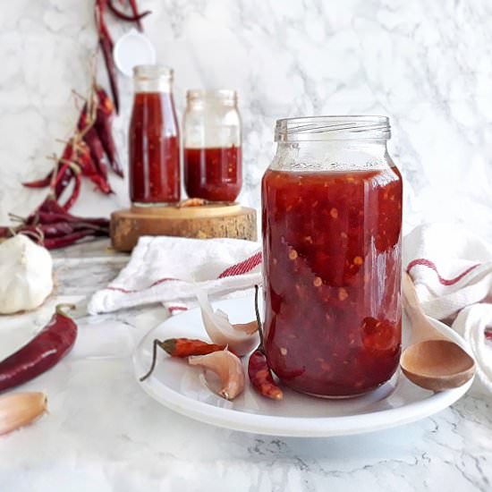 SWEET CHILI SAUCE - Recipe photo by MyHomeDiaryinTurkey