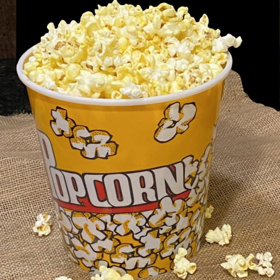 Movie Theater Popcorn - Recipe photo by Flipped-Out Food