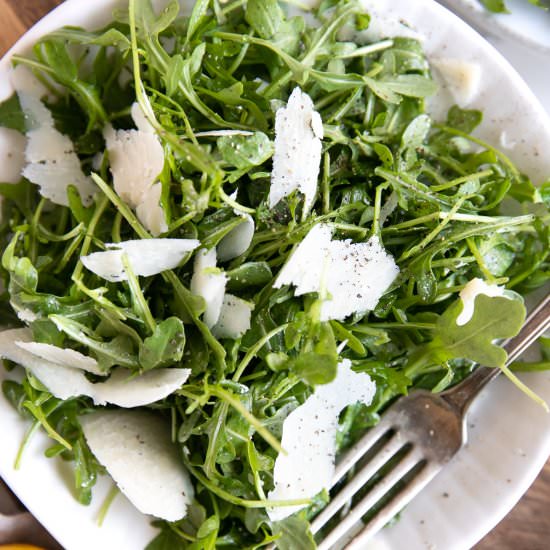 Arugula Salad - Recipe photo by theforkedspoon