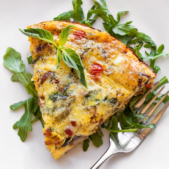 Crustless Quiche - Recipe photo by thecozyapron