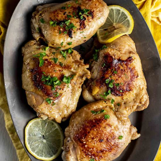 Sous Vide Chicken Thighs - Recipe photo by Went Here 8 This