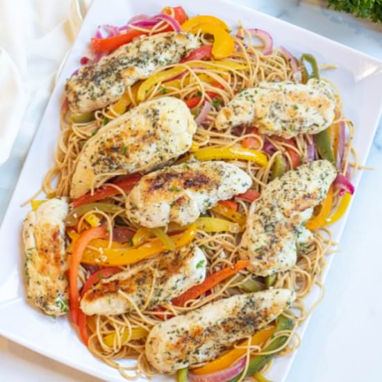 Easy Chicken Scampi - Recipe photo by servedfromscratch