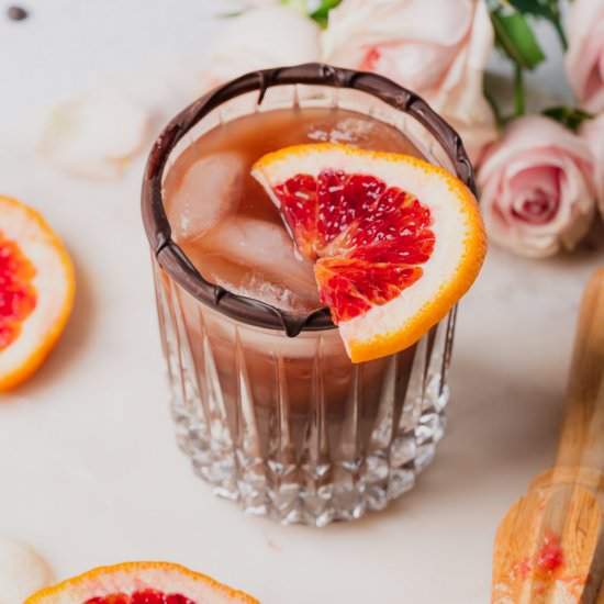 Chocolate Old Fashioned - Recipe photo by afullliving