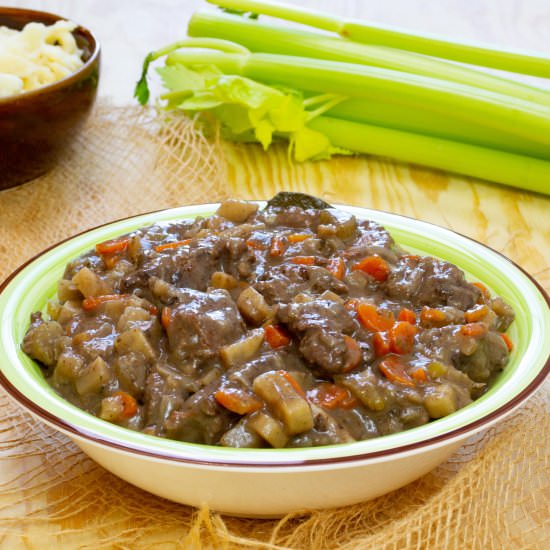 Venison stew - Recipe photo by mecooks.com