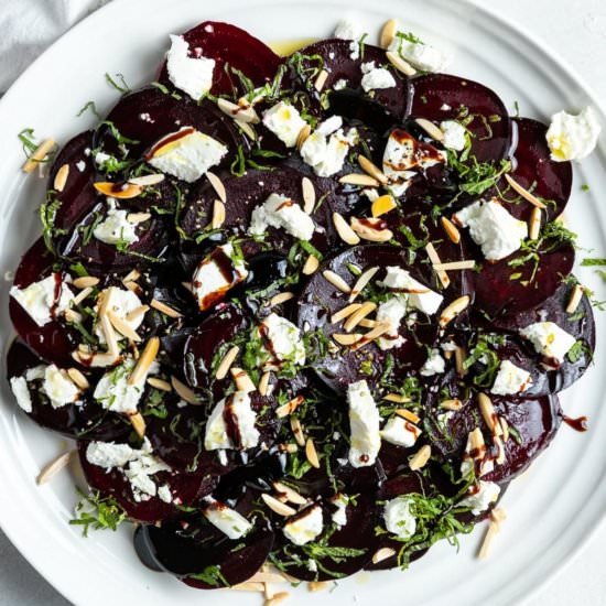 Beetroot and Goat Cheese Salad - Recipe photo by itsnotcomplicatedrecipes