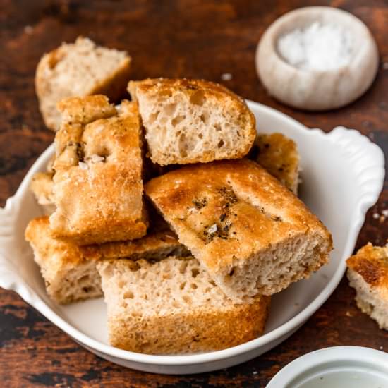 Sourdough Focaccia - Recipe photo by everylittlecrumb