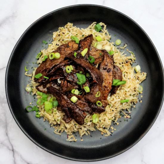 filipino beef tapa - Recipe photo by Cuisine Fiend