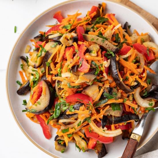 Marined Eggplant Salad - Recipe photo by allweeat