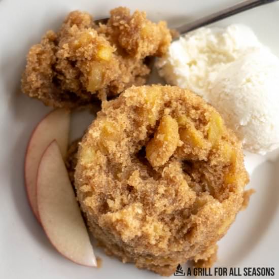 Apple Mug Cake - Recipe photo by a grill for all seasons