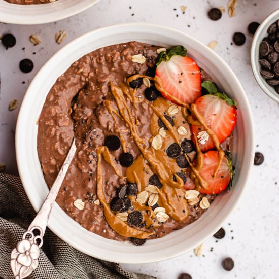 Protein Overnight Oats - Recipe photo by Thedeliciousplate
