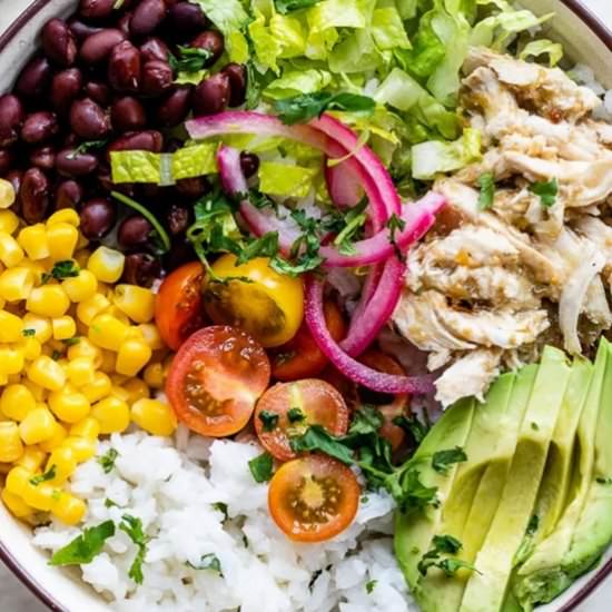 Easiest Salsa Verde Chicken - Recipe photo by Skinnytaste