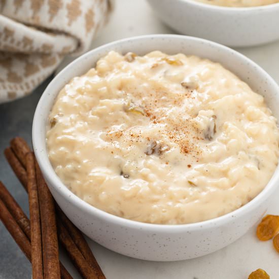 Arroz con Leche - Recipe photo by Lemon blossoms