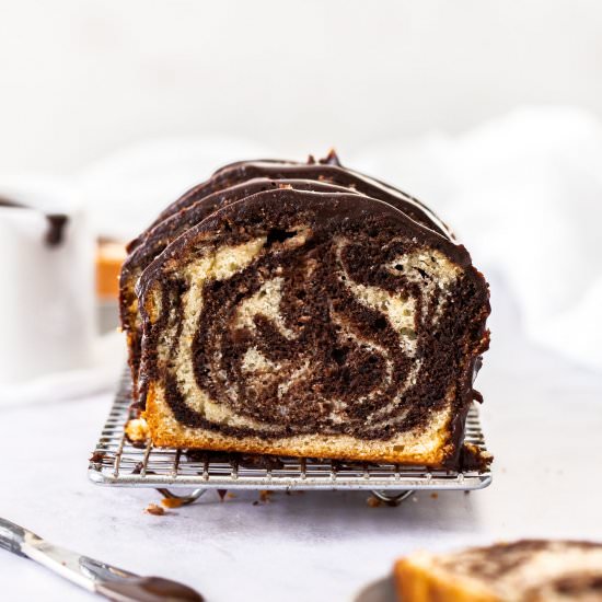 Marble Loaf Cake - Recipe photo by sugarsaltmagic