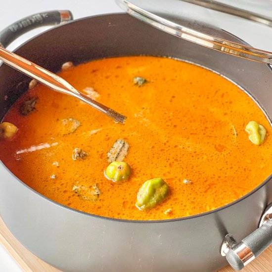 Groundnut Soup with Chicken - Recipe photo by gingerandseasalt