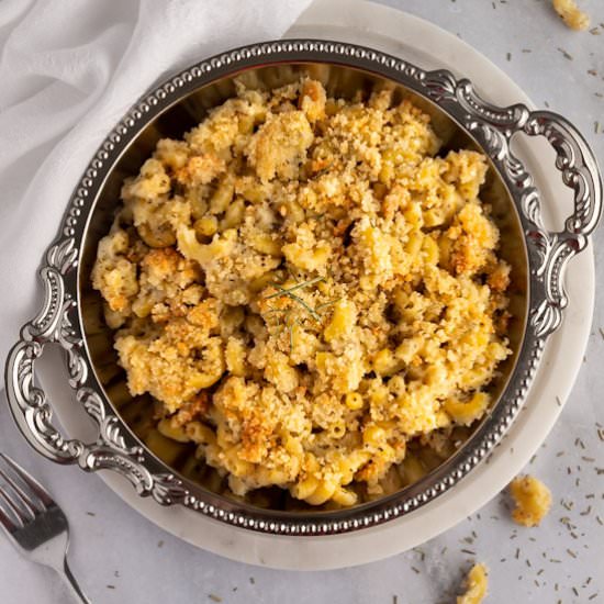 Goat Cheese Mac And Cheese - Recipe photo by The Littlest Crumb