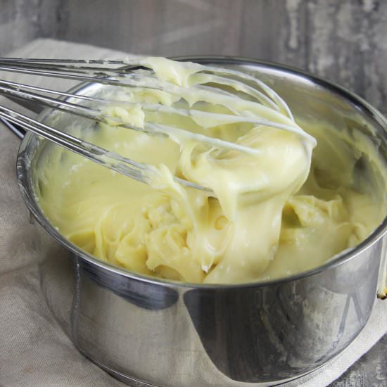 Pastry cream - Recipe photo by hornoMX