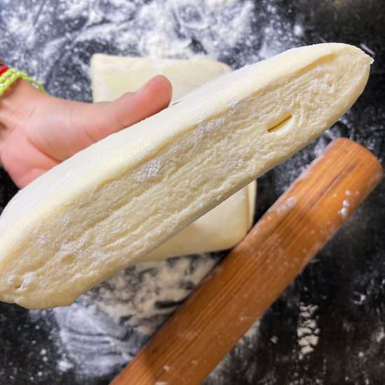 Puff pastry - Recipe photo by hornoMX