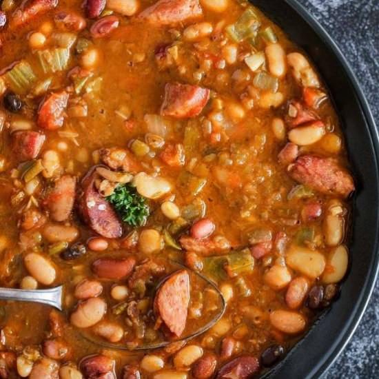 Cajun 15 Bean Soup - Recipe photo by taoofspice