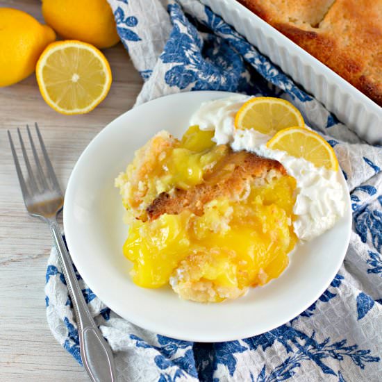 lemon buttermilk cobbler - Recipe photo by hillcitybride