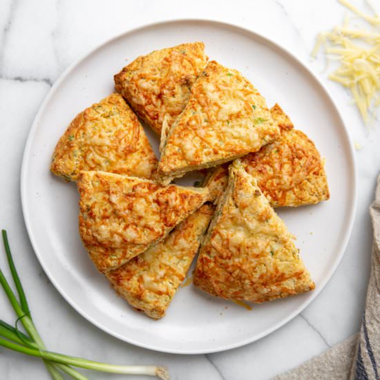 Cheese Scones (Gluten Free Option!) - Recipe photo by FromScratchFast