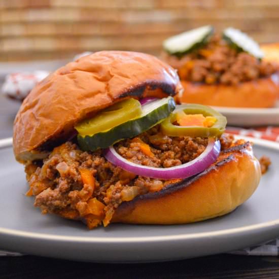 Instant Pot Sloppy Joes - Recipe photo by wholemadeliving