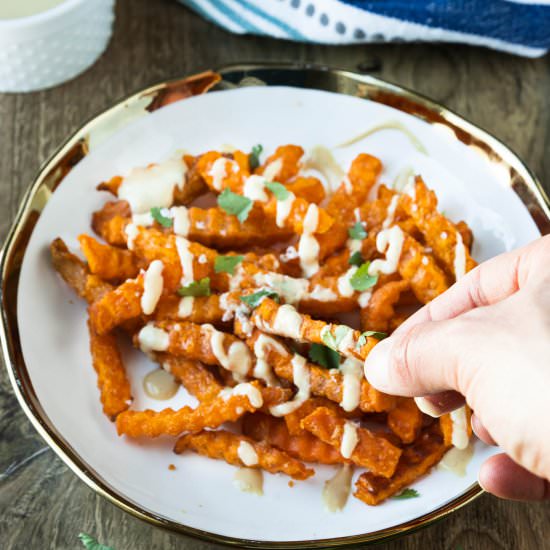Air Fryer Sweet Potato Fries - Recipe photo by MaesMenu