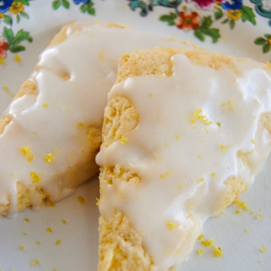 Perfect Lemon Scones - Recipe photo by simplycookingintexas