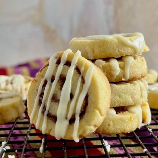 Cinnamon Roll Sugar Cookies - Recipe photo by scotch_scones
